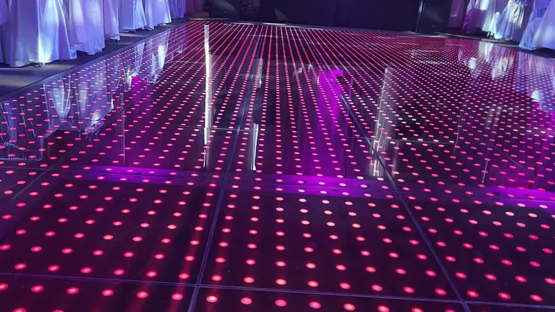 LED дансингът отблизо